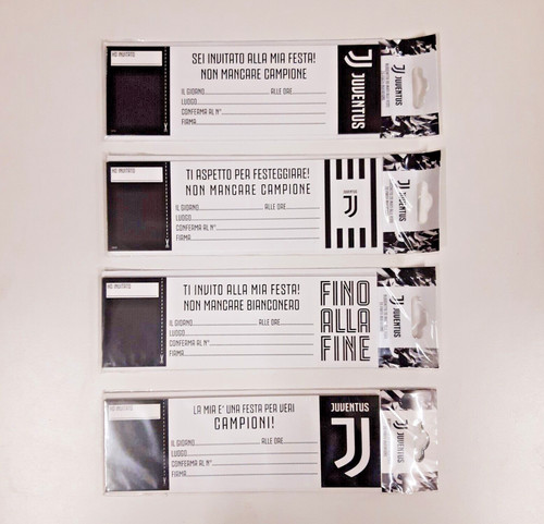 Juventus biglietto invito