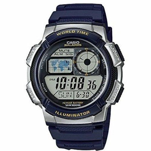 Casio 1000w 2avdf orologio - casio, ae-1000w-2avdf