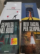 set 4 libri  best sellers vari
