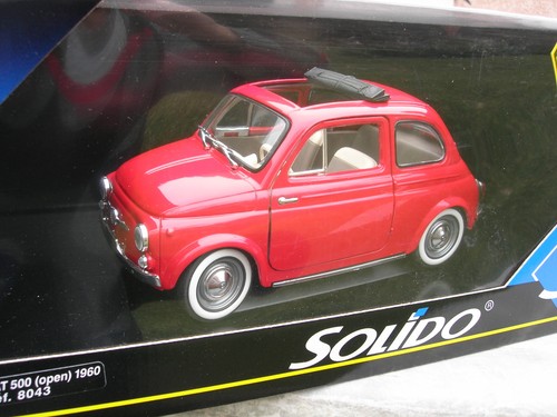 Solido metal fiat 500 - metal,