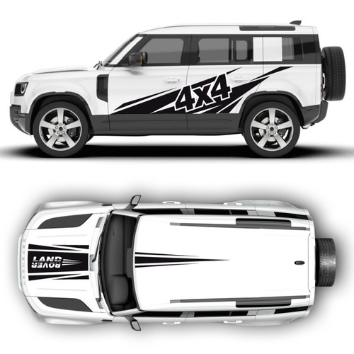 Adesivi kit completo 4x4 - adesivi,