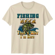 T-shirt uomo pesca birra ecco
