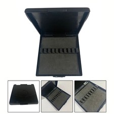 Custodia nera compatta per canne di fagotto 9 pz ventilati e anticaduta