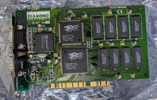 RARO! Diamond Monster 3D 4MB PCI - Revisione B - con vecchio logo Diamond - testato