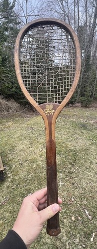 Antica racchetta tennis in - racchetta,