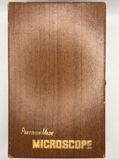 MICROSCOPIO PRECISION MADE - MICROSCOPE anni '70/80.  Vintage