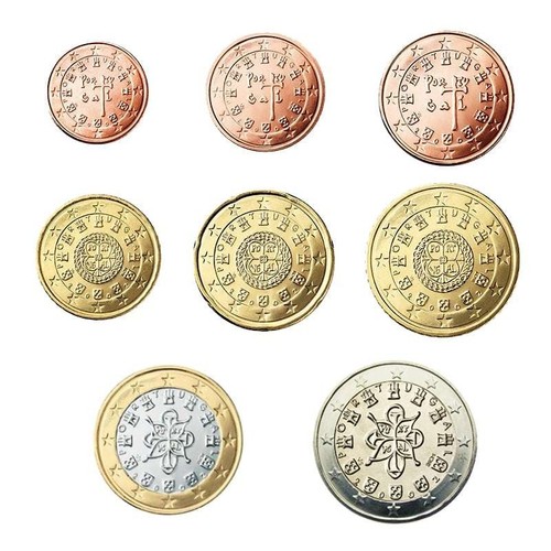 Portogallo 5 cent - portogallo, 1-2-5
