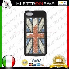 Cover custodia TPU per Iphone 5-5s Bandiera inglese