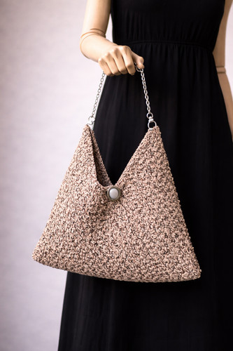 Borsa tracolla all uncinetto - borsa,