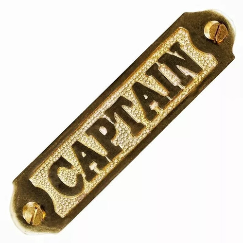 Insegna capitano nautico - capitano,