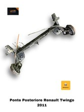 ASSALE POSTERIORE RENAULT Twingo II serie (0714) Benzina (2011) RICAMBI 1261909
