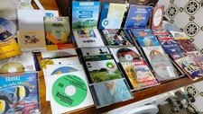 44 CD ROM Software anni 90 e 2000 (enciclopedie, mappe, ecc.)