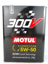 Olio Motul 300V Competition 5W50 Ester Core 5W-50 olio per sport motoristici olio da corsa 5 x 2 litri