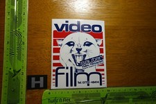 Vecchio Adesivo HiFi Video