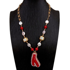 Collana girocollo 21" moneta
