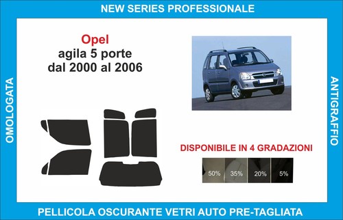 Pellicole oscuranti vetri opel - oscuranti,
