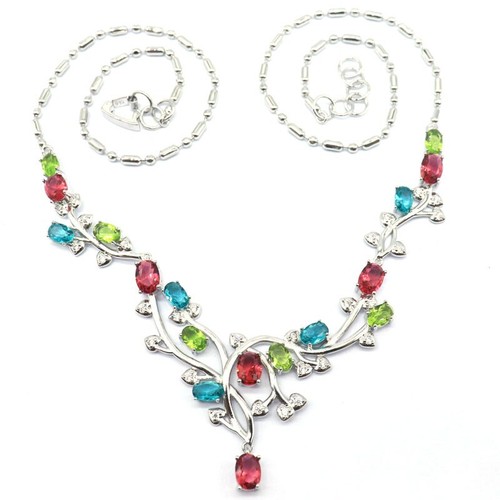 Collana donna multicolore