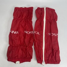 Rossignol Coppia Ghette trekking Sci Vintage - Rosso #48