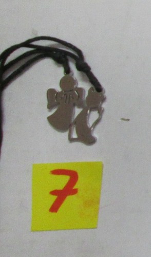 Collana ciondolo acciaio - in,