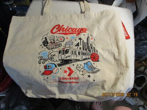 Borsa tote tela converse - tote,