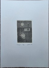 Nunzio GULINO, Acquaforte cm. 33,3x23,7 (p inc cm. 11,7x7,8) 1998 es.  73/90