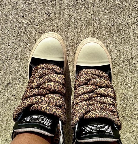 Scarpe alte leopardate