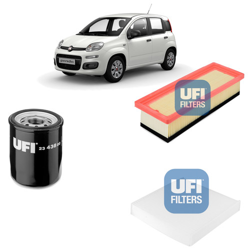 Kit filtri tagliando ufi - filtri,