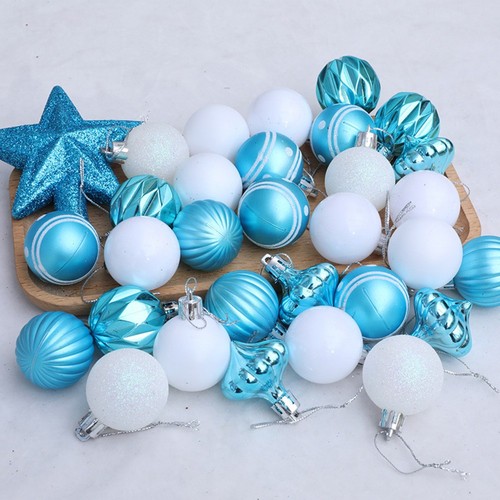 Palline natale plastica - in,
