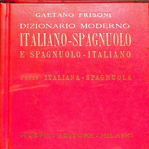 Frisoni dizionario moderno - -,