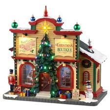 Lemax Cranberry Hill Christmas Boutique 35023 Edificio Natalizio Illuminato Resi