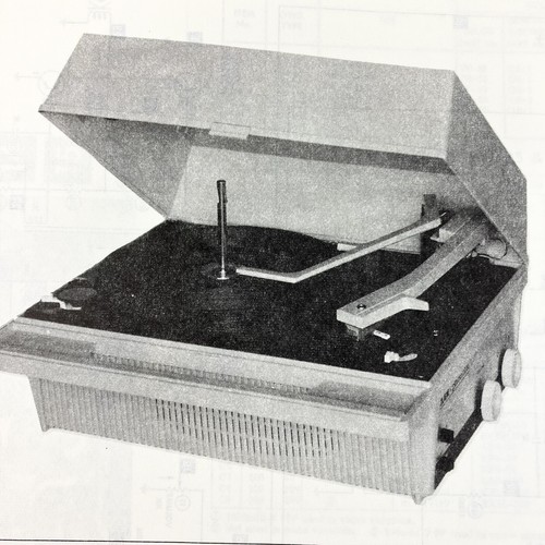 1968 phonola record player - 1968,