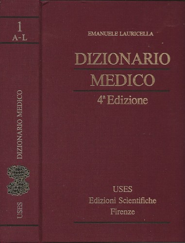 Dizionario medico vol - dizionario, medico.