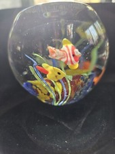 Vintage Art Glass Fish