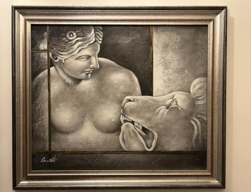 Dipinto olio tela - dipinto, 50x60