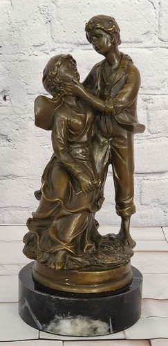 Scultura coppia bronzo cesaro - scultura,