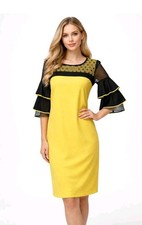 CLO Claudia B Yellow Dress