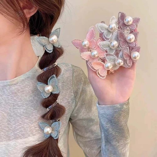 Fermagli per capelli - , farfalla