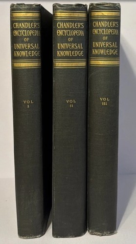 Rare chandler encyclopedia - rare,