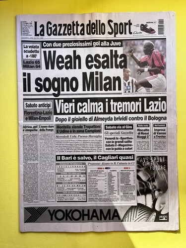 Gazzetta dello sport maggio - dello, 10