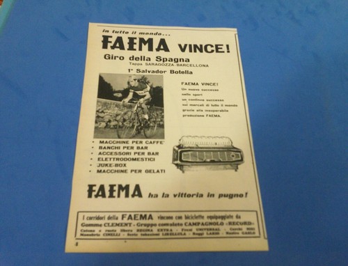 Pubblicita 1960 macchina da - pubblicita',