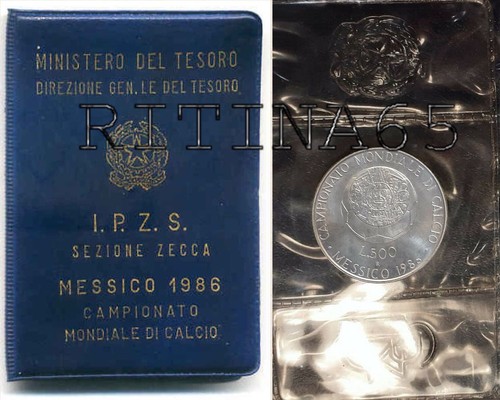 Italia 500 lire - lire, 1986