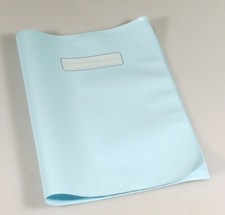 PRL) COPERTINE QUADERNI MAXI A4 CELESTE COLIBRI ALETTE COVER SYSTEM ITALY 