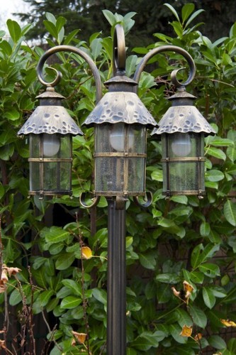 Candelabro lampada terra - da,