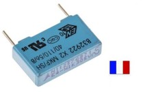 Condensatore Polipropilene X2 100nF 15 MM ±10% 5x10.5x18mm EPCOS