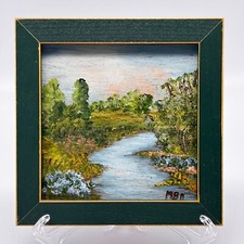 Quadro acrilico paesaggio