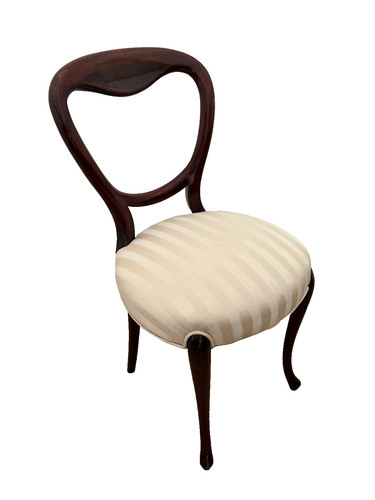 Vintage accent chair heart - accent,