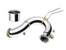 Downpipe in acciaio inox