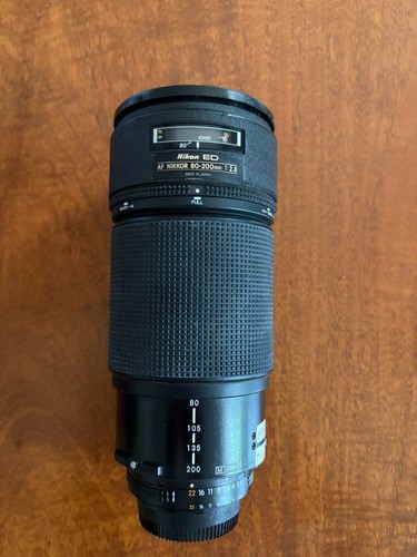 Nikon nikkor 80 200mm - ed,