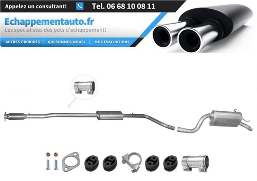 Kit scarico fiat idea - di, 1.4