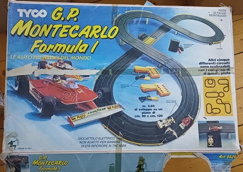 Pista elettrica tyco - pista,
